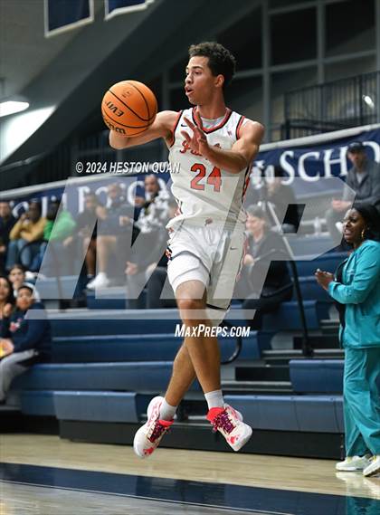 Thumbnail 1 in Pacifica Christian/Orange County vs. Central Catholic (MLK Dream Classic) photogallery.