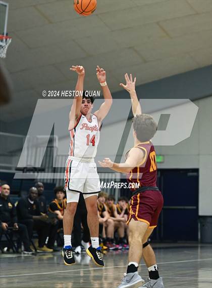 Thumbnail 1 in Pacifica Christian/Orange County vs. Central Catholic (MLK Dream Classic) photogallery.