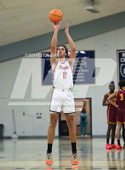 Thumbnail 2 in Pacifica Christian/Orange County vs. Central Catholic (MLK Dream Classic) photogallery.