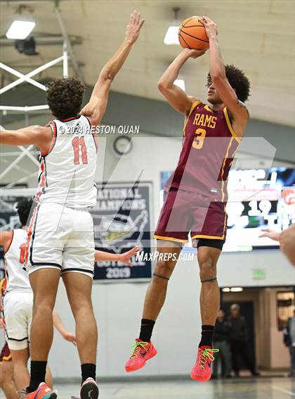 Thumbnail 2 in Pacifica Christian/Orange County vs. Central Catholic (MLK Dream Classic) photogallery.