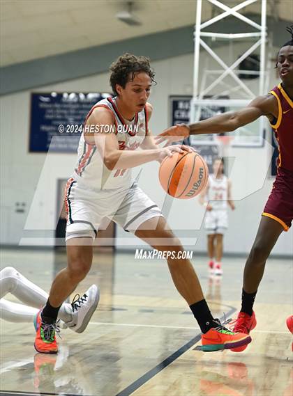 Thumbnail 2 in Pacifica Christian/Orange County vs. Central Catholic (MLK Dream Classic) photogallery.