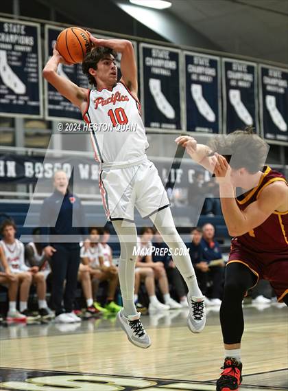Thumbnail 1 in Pacifica Christian/Orange County vs. Central Catholic (MLK Dream Classic) photogallery.
