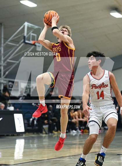 Thumbnail 1 in Pacifica Christian/Orange County vs. Central Catholic (MLK Dream Classic) photogallery.