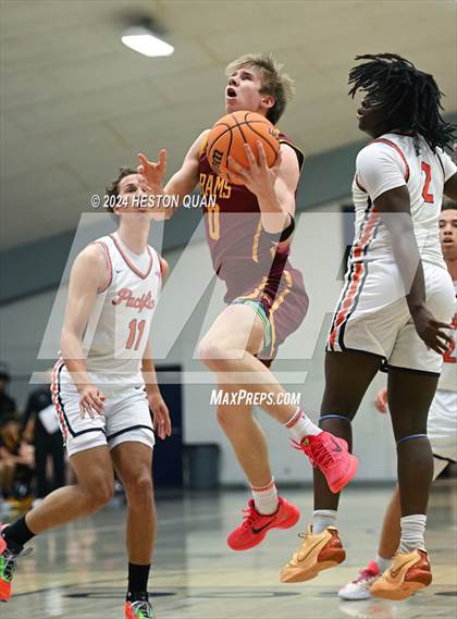 Thumbnail 2 in Pacifica Christian/Orange County vs. Central Catholic (MLK Dream Classic) photogallery.