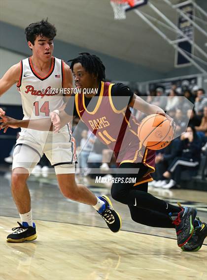 Thumbnail 2 in Pacifica Christian/Orange County vs. Central Catholic (MLK Dream Classic) photogallery.