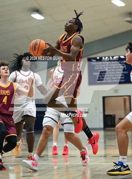 Thumbnail 2 in Pacifica Christian/Orange County vs. Central Catholic (MLK Dream Classic) photogallery.