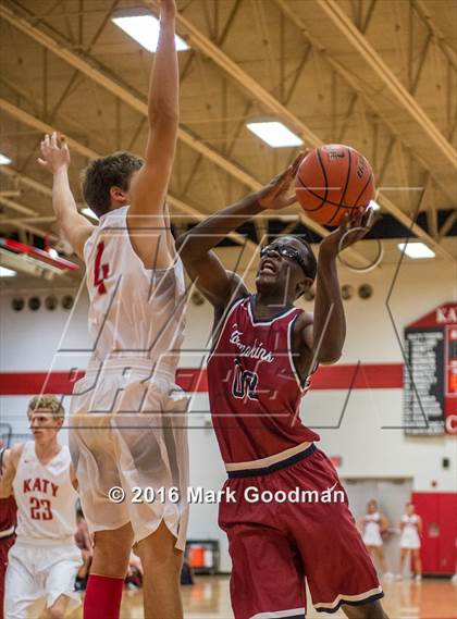 Thumbnail 1 in Katy Tigers vs Tompkins photogallery.