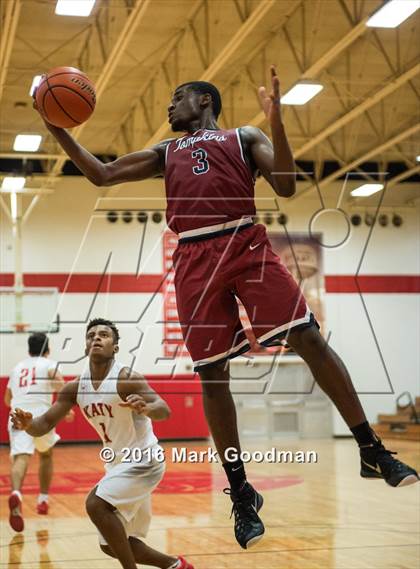 Thumbnail 3 in Katy Tigers vs Tompkins photogallery.