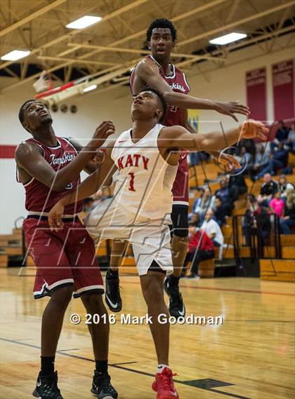 Thumbnail 2 in Katy Tigers vs Tompkins photogallery.