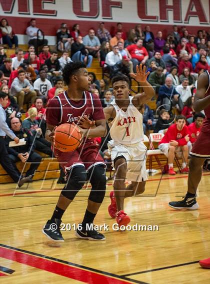 Thumbnail 1 in Katy Tigers vs Tompkins photogallery.