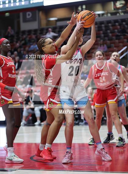 Thumbnail 3 in Judge Memorial Catholic vs. Canyon View (UHSAA 3A 5th  /6th Place) photogallery.