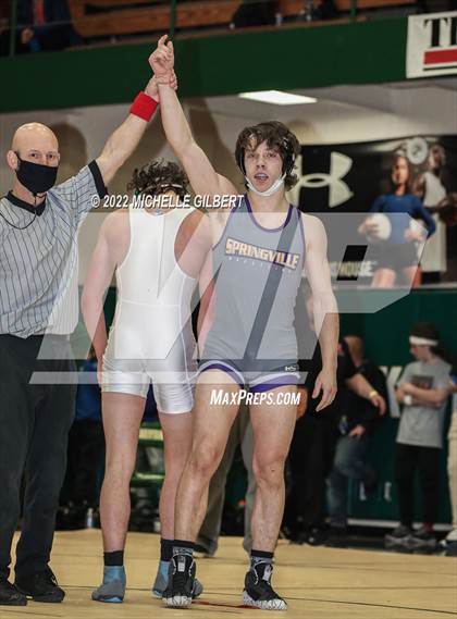Thumbnail 1 in Section VI Division 2 State Qualifier Tournament photogallery.