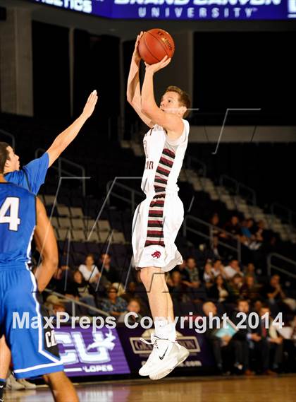 Thumbnail 2 in Desert Mountain vs. Mesquite (Hoophall West Tournament)  photogallery.
