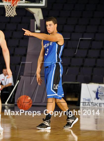 Thumbnail 2 in Desert Mountain vs. Mesquite (Hoophall West Tournament)  photogallery.