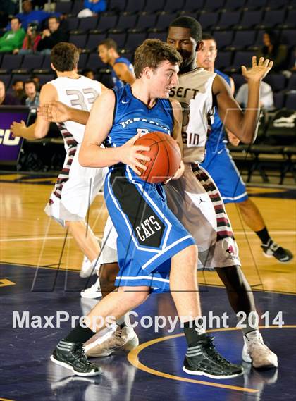 Thumbnail 1 in Desert Mountain vs. Mesquite (Hoophall West Tournament)  photogallery.