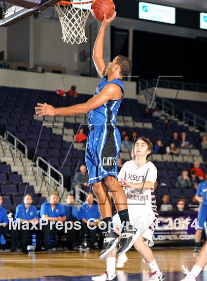 Thumbnail 1 in Desert Mountain vs. Mesquite (Hoophall West Tournament)  photogallery.