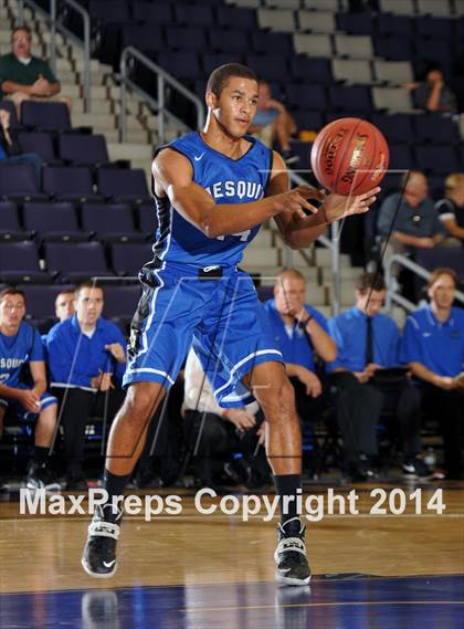 Thumbnail 2 in Desert Mountain vs. Mesquite (Hoophall West Tournament)  photogallery.