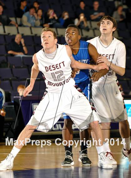 Thumbnail 3 in Desert Mountain vs. Mesquite (Hoophall West Tournament)  photogallery.