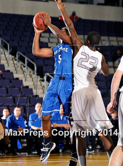Thumbnail 1 in Desert Mountain vs. Mesquite (Hoophall West Tournament)  photogallery.