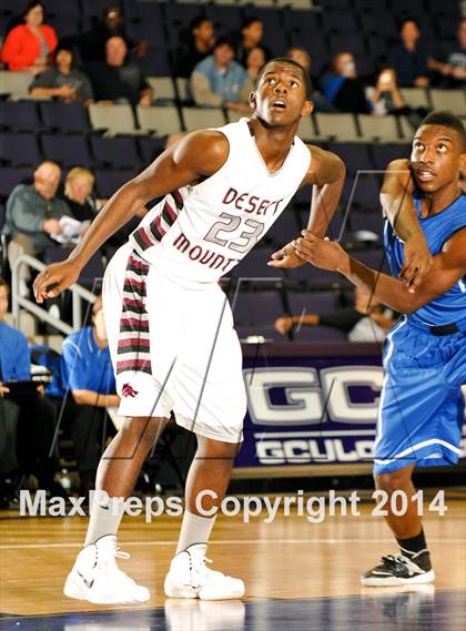 Thumbnail 2 in Desert Mountain vs. Mesquite (Hoophall West Tournament)  photogallery.