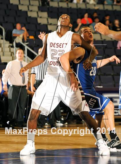 Thumbnail 3 in Desert Mountain vs. Mesquite (Hoophall West Tournament)  photogallery.