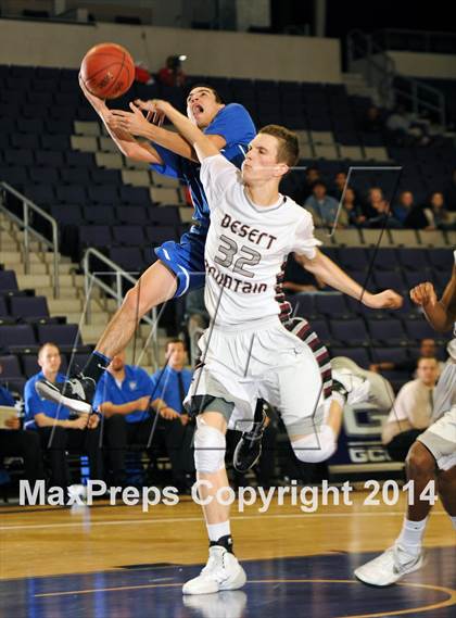 Thumbnail 2 in Desert Mountain vs. Mesquite (Hoophall West Tournament)  photogallery.