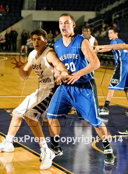 Thumbnail 1 in Desert Mountain vs. Mesquite (Hoophall West Tournament)  photogallery.