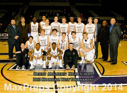 Thumbnail 1 in Desert Mountain vs. Mesquite (Hoophall West Tournament)  photogallery.