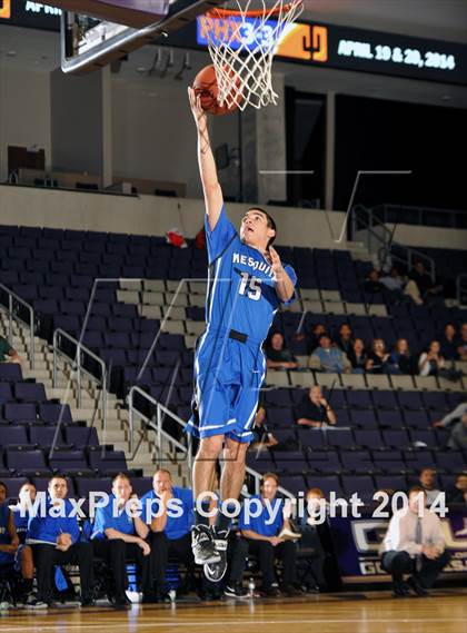 Thumbnail 2 in Desert Mountain vs. Mesquite (Hoophall West Tournament)  photogallery.