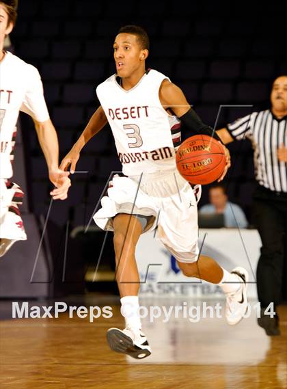 Thumbnail 2 in Desert Mountain vs. Mesquite (Hoophall West Tournament)  photogallery.