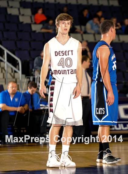 Thumbnail 2 in Desert Mountain vs. Mesquite (Hoophall West Tournament)  photogallery.