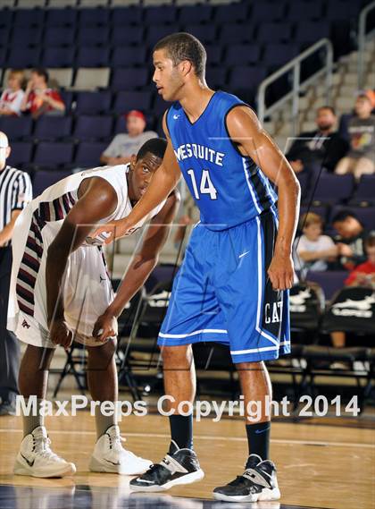 Thumbnail 1 in Desert Mountain vs. Mesquite (Hoophall West Tournament)  photogallery.