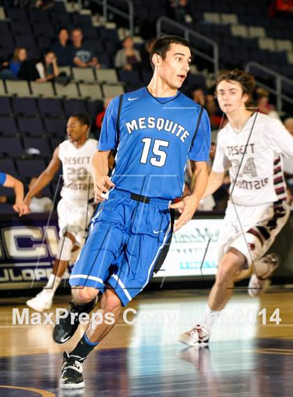 Thumbnail 1 in Desert Mountain vs. Mesquite (Hoophall West Tournament)  photogallery.