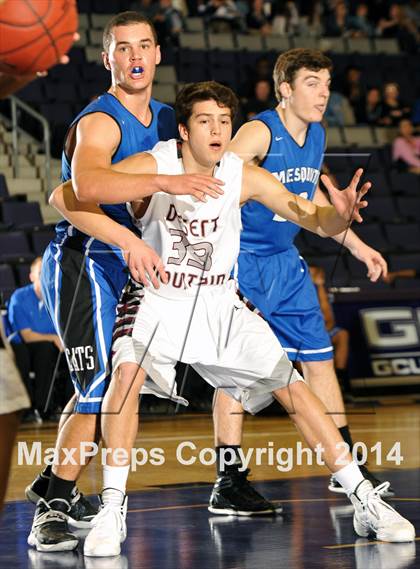 Thumbnail 3 in Desert Mountain vs. Mesquite (Hoophall West Tournament)  photogallery.