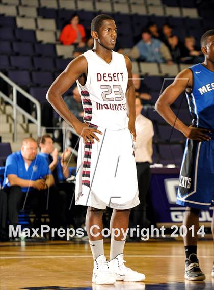 Thumbnail 1 in Desert Mountain vs. Mesquite (Hoophall West Tournament)  photogallery.