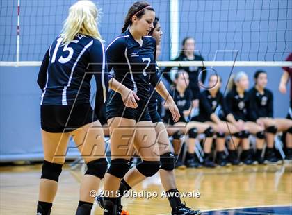 Thumbnail 3 in Wylie East vs Wylie (GISD Volleyball Tournament) photogallery.