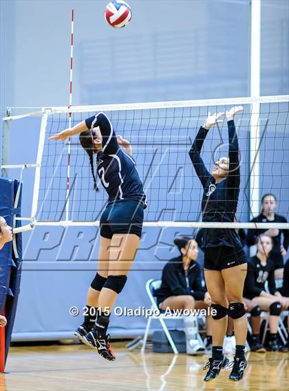 Thumbnail 2 in Wylie East vs Wylie (GISD Volleyball Tournament) photogallery.
