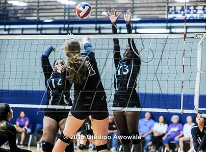 Thumbnail 3 in Wylie East vs Wylie (GISD Volleyball Tournament) photogallery.