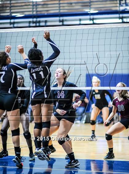 Thumbnail 2 in Wylie East vs Wylie (GISD Volleyball Tournament) photogallery.