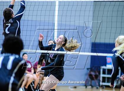 Thumbnail 3 in Wylie East vs Wylie (GISD Volleyball Tournament) photogallery.