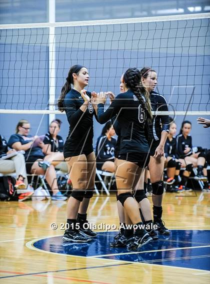 Thumbnail 2 in Wylie East vs Wylie (GISD Volleyball Tournament) photogallery.