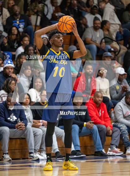Thumbnail 2 in South View vs. New Life Christian Academy (MLK Dream Jam 2024) photogallery.