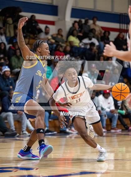 Thumbnail 1 in South View vs. New Life Christian Academy (MLK Dream Jam 2024) photogallery.