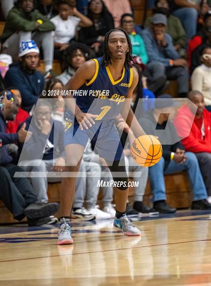 Thumbnail 3 in South View vs. New Life Christian Academy (MLK Dream Jam 2024) photogallery.