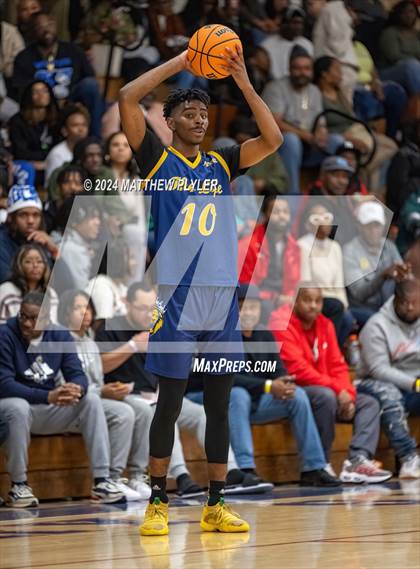 Thumbnail 3 in South View vs. New Life Christian Academy (MLK Dream Jam 2024) photogallery.