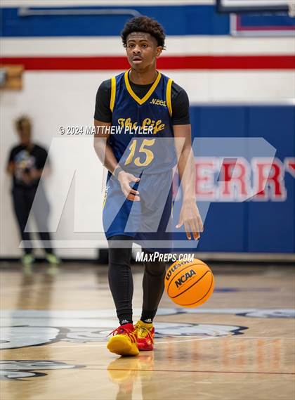 Thumbnail 1 in South View vs. New Life Christian Academy (MLK Dream Jam 2024) photogallery.
