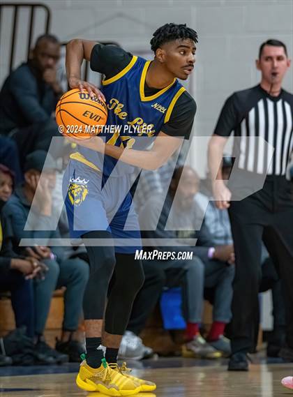 Thumbnail 3 in South View vs. New Life Christian Academy (MLK Dream Jam 2024) photogallery.