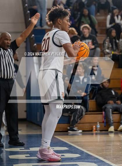 Thumbnail 2 in South View vs. New Life Christian Academy (MLK Dream Jam 2024) photogallery.