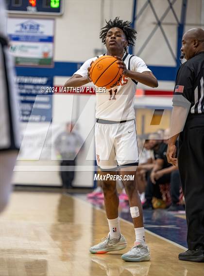 Thumbnail 2 in South View vs. New Life Christian Academy (MLK Dream Jam 2024) photogallery.