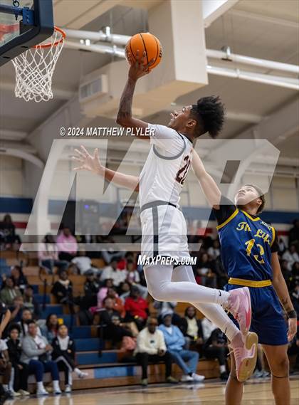 Thumbnail 3 in South View vs. New Life Christian Academy (MLK Dream Jam 2024) photogallery.